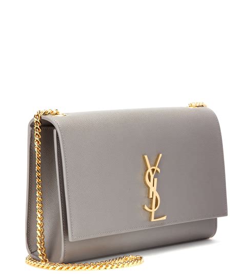 ysl classic monogramme leather shoulder bag